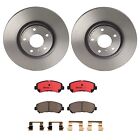 Brembo Front Brake Kit Uv Coated Disc Rotors And Ceramic Pads For Nissan Maxima