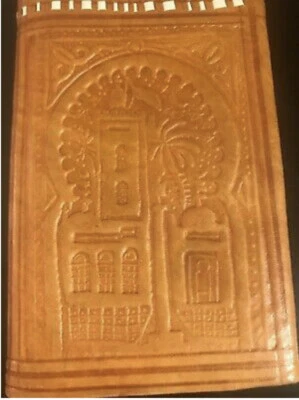 Cartera de cuero antigua vintage usada en muy buena condición parcialmente hecha a mano por favor vea las fotos Foto 1 de 4