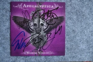 Apocalyptica - Worlds Dave Lombardo CD Album signed/autograph/signiert/Autogramm - Picture 1 of 3