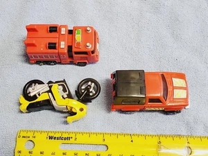 3 zybots from the 1980s. vintage gobots transformers - Picture 1 of 5