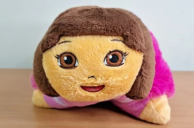 Pillow Pets Pee Wees Dora the Explorer with backpack 11" Plush Pillow - Image 1 of 4