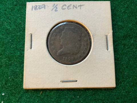 1929 Half Cent -T11 Cover