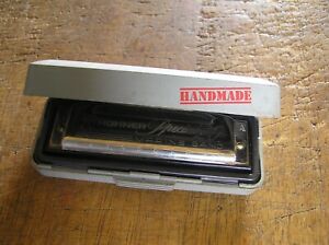 HOHNER SPECIAL 20 MARINE BAND HARMONICA KEY OF A 560/20 A WITH CASE AND PAPERS