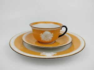 Musterschutz No. 4716 Yellow Cameo 3 Piece Set Union T Czechoslovakia - Picture 1 of 14