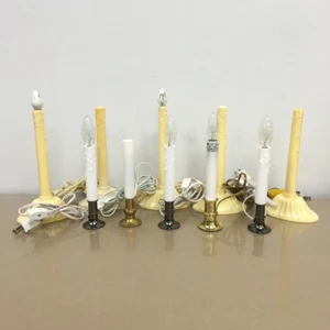 Vintage To Modern 10pc Electric Window Candles Single Candolier Candlestick - Picture 1 of 8