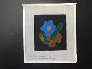 Blue Primrose Canvas w/Stitch Guide by Sharon Garmize (CP7325 ) Needlepoint - Picture 1 of 2
