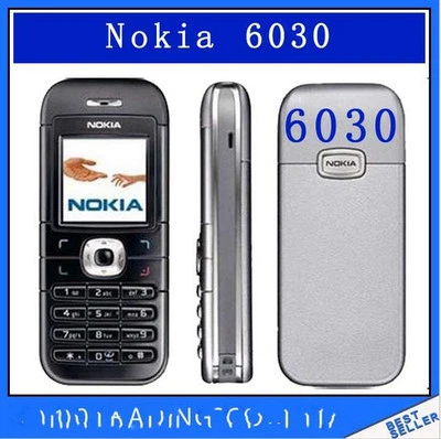 NOKIA 6030 GSM Phone FM JAVA Unlocked Original Cellphone 1.8" MP3 - Image 1 of 4