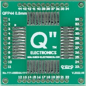 QFP44, LQFP44, MQFP44, TQFP44 0.80mm(0.032") to 4 x IDC1x11 (1.27mm p.rast.)[AU] - Picture 1 of 1