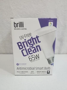 Brilli Wellness BR30/65W E26 Lighting Bright Antimicrobial Smart LED Bulb - Picture 1 of 6