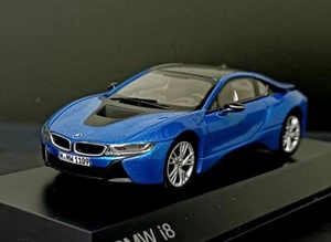 1/43 BMW I8 Coupe blue Dealer Version - Picture 1 of 8