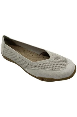 Zapatos planos sin cordones grises ARRAY Louisa para mujer Foto 1 de 3