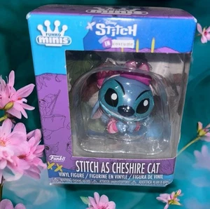 Funko Minis Disney Stitch In Disfraz Gato de Cheshire 2” Figura Vinilo Coleccionable - Imagen 1 de 7