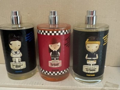 Pacote com 3 x NOVOS Harajuku Lovers *por Gwen Stefani Music, Lil’ Angel testadores de 3,4 oz - Imagem 1 de 4