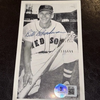 Postal firmada autografiada por Billy Goodman JD McCarthy BAS Beckett Boston Red Sox Foto 1 de 4