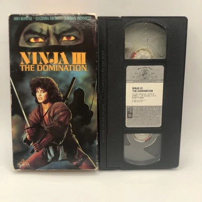 Ninja III The Domination 1984 VHS MGM/UA Release - Lucinda Dickey Free Shipping - Image 1 of 4