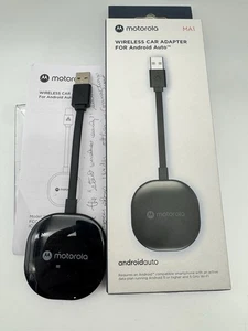 Motorola - MA1 Wireless Car Adapter for Android Auto mit Box & Anleitung - Bild 1 von 7