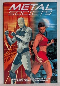 METAL SOCIETY TPB Zack Kaplan Softcover Graphic Novel Image Comics Top Cow 2022 - Picture 1 of 2