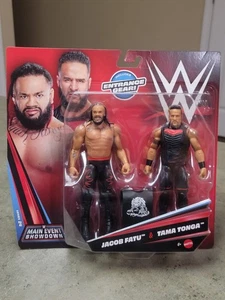 WWE Main Event Showdown Jacob Fatu & Tama Tonga Figures - Picture 1 of 4
