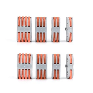 Push In universal electrical wire quick connectors splice block terminal - Picture 1 of 9