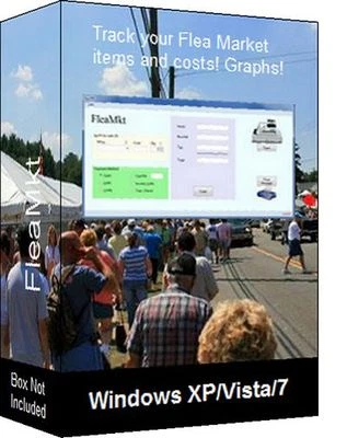 Flea Market,Sell and track your junk,Made in USA - Image 1 of 4