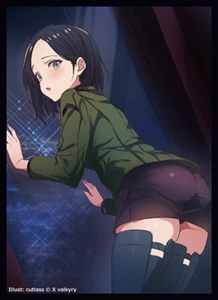 Mobile Suit Gundam GQuuuuuuX Comoli Harcourt Doujin Card Sleeve Protector - Picture 1 of 1