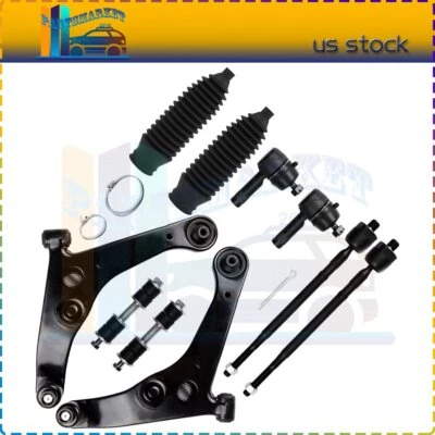 For 2002-2006 Mitsubishi Lancer 10X Front Rear Control Arm Ball Joint Tie Rod - Image 1 of 4