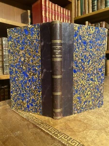 Histoire de la Terre d'après la Bible et la géologie. Rougemont. Rare. EO 1856 - Picture 1 of 13