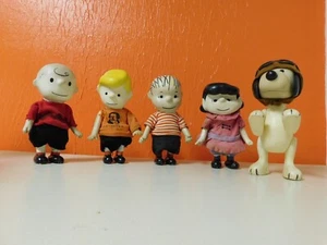 RarePeanuts1966 syndicate inc. Charlie Brown, Linus, Lucy, Snoopy, Schroeder LOT - Bild 1 von 14