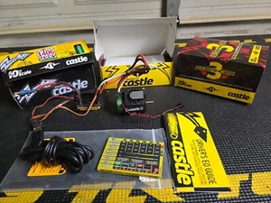 Castle sidewinder 3 and 1410 Castle motor with Fan. Castle program card and USB - Picture 1 of 13