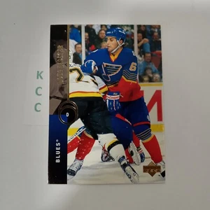 1995 Upper Deck Doug Lidster #400 St. Louis Blues - Picture 1 of 2