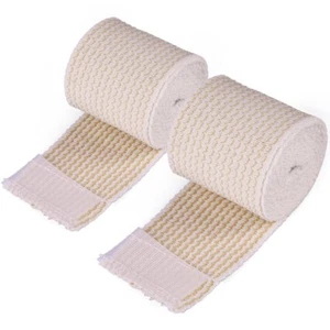 2 inch Cotton Elastic Bandage Self Adhesive Closure Medical Compression Wrap - Picture 1 of 7