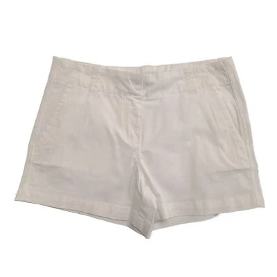 Vineyard Vines Women's White Cap Shorts Everyday Solid Pockets (S01) - Image 1 of 4