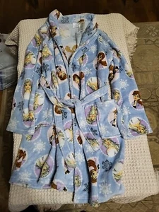 Frozen Little Girls  Robe Size 10/12 - Picture 1 of 6