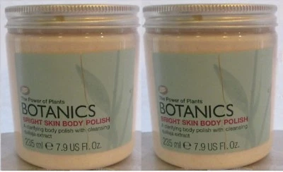 2 BOTAS BOTÁNICAS PIEL BRILLANTE ESMALTE CORPORAL EL PODER DE LAS PLANTAS ENVÍO GRATIS EE. UU. Foto 1 de 4