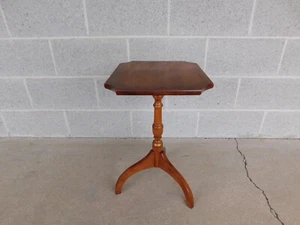 L Hitchcock Harvest Candle Stand Table - Picture 1 of 9