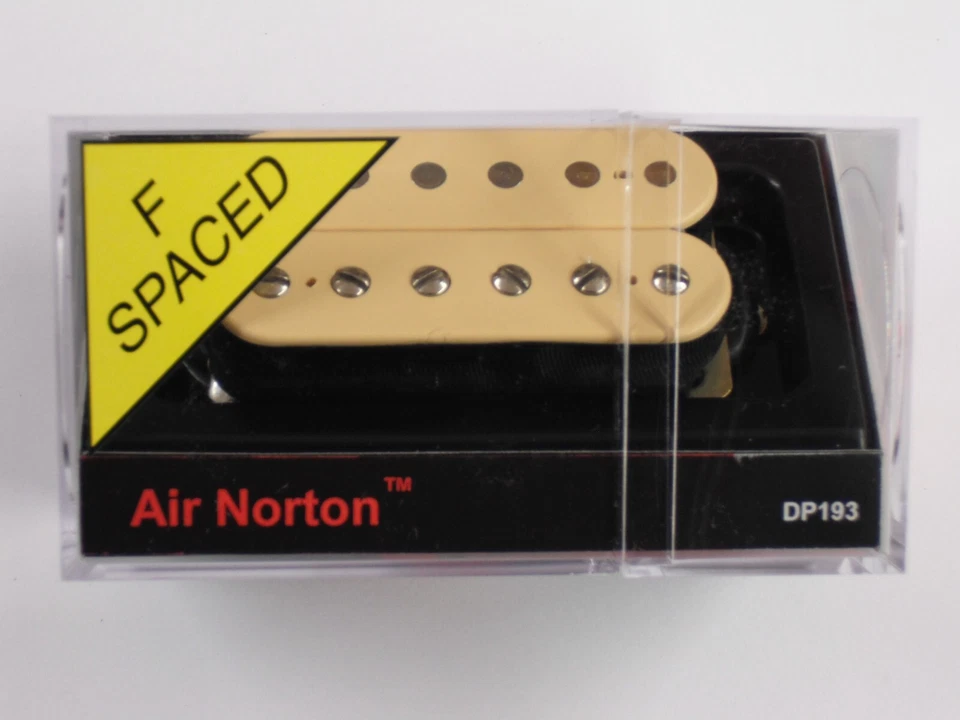 DiMarzio F-spaced Air Norton Humbucker Creme W/Chrome Poles DP 193 - Image 1 of 1