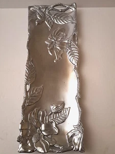 "Lange versilberte Servierplatte 18"" x 6,25"" - Bild 1 von 6