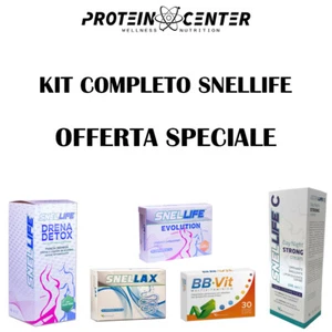 Kit Completo Snellife brucia grassi, drenante, multivitaminico e crema snellente - Bild 1 von 1