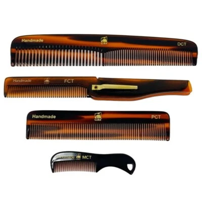 G.B.S Handmade Stylish Comb Set- Hair Styling Grooming For Men, Women Fine Tooth
