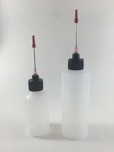 Botellas de plástico de 2 oz, 4 oz 1,5" aplicadores de henna arte corporal - Imagen 1 de 1