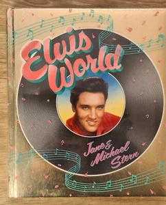 Elvis World By Jane and Michael Stern Hardback book excellent condition - Bild 1 von 5