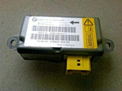 BMW 750i 750Li E65 E66 2004-2008 ~ sensor de puerta delantera derecha ~ pieza OEM Foto 1 de 4