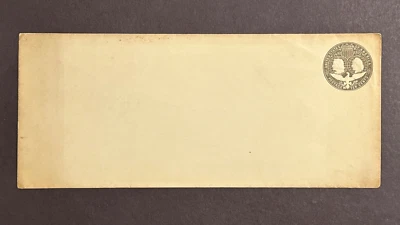 StampTLC US U351 Entire Mint LONG Envelope Postal Stationery Columbus Exposition - Image 1 of 3
