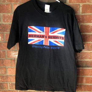 Camiseta Hermans Hermits World Tour 2005 Firmada Peter Noone Talla L - Imagen 1 de 8