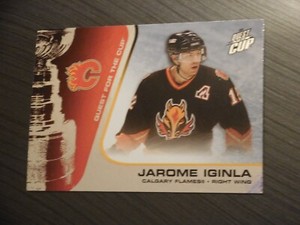 Jarome Iginla hockey cards U PICK