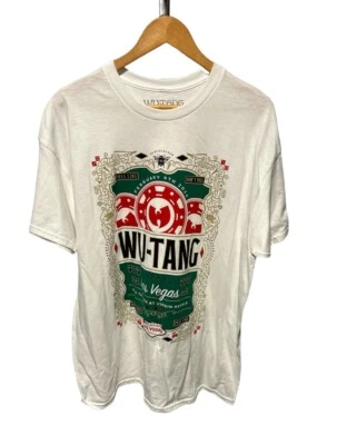 Nueva Camiseta Oficial Wu Tang Las Vegas Noche de Apertura Residencia Concierto XL Foto 1 de 4