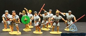 Painted Ancients Light Infantry set for SAGA and other Wargames miniatures - Picture 1 of 6