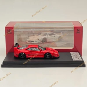 STREET WARRIOR SW 1/64 LBWK F40 Red Diecast Models Car Limited Collection - Picture 1 of 7