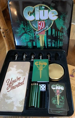 Clue 50th Anniversary Edition 1998 Pick & Choose Items Replacement Pieces - Image 1 of 4