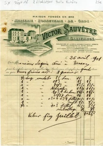 Dépt 16 - Barbezieux - Belle Entête d'un Commerce du 26/04/1901 - Picture 1 of 1